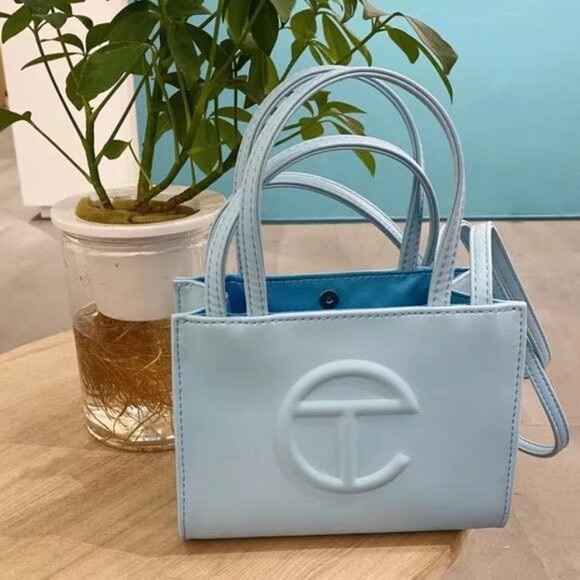 Telfar Light Blue Mini Bag - Picture 1 of 6